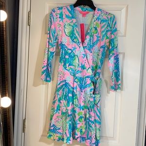 Lilly Pulitzer Jessalynne romper sz med Hip Nautic